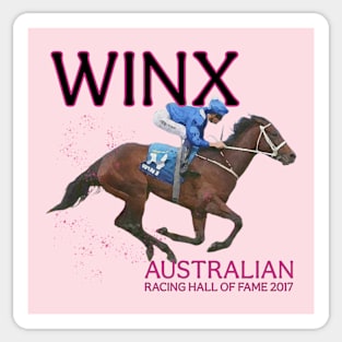 Winx 2017 Australian Racing Hall of Fame design Sticker